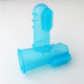 Cepillo de Dientes para Mascotas de Dedo Súper Suave