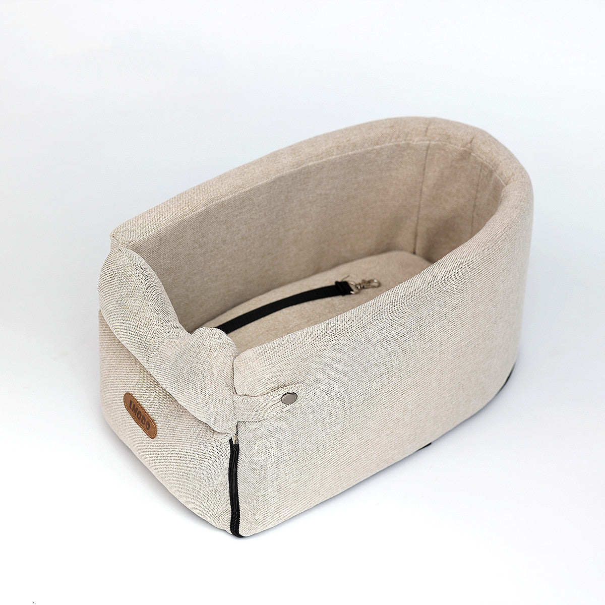 Cama-Asiento de Coche para Perros – Transportadora Portátil y Segura para Perros y Gatos Pequeños
