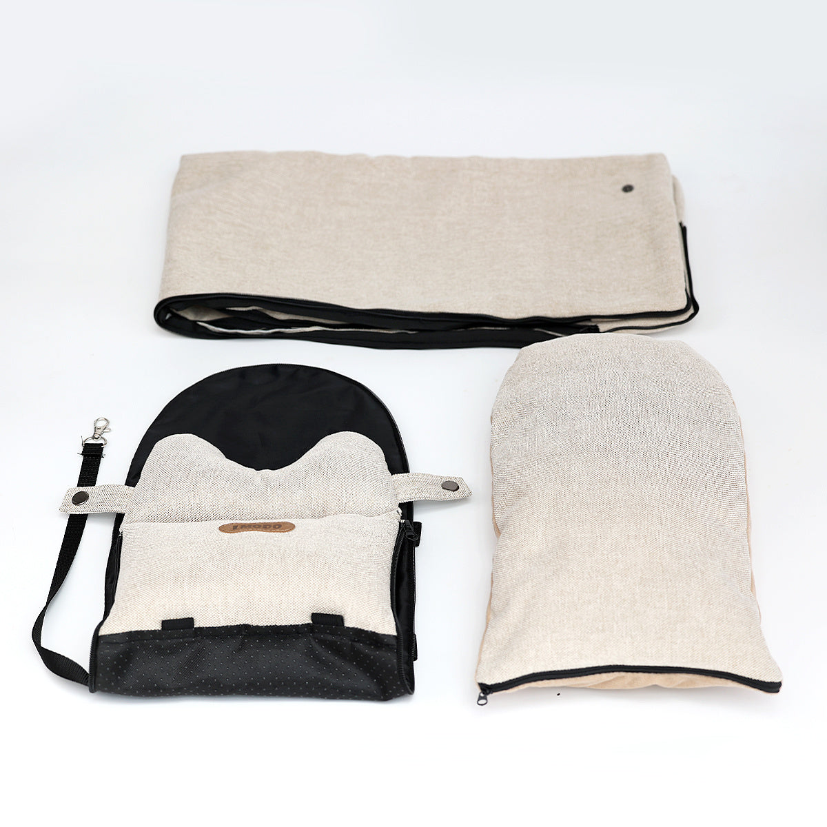 Cama-Asiento de Coche para Perros – Transportadora Portátil y Segura para Perros y Gatos Pequeños