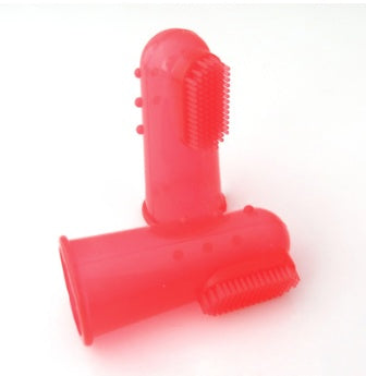 Cepillo de Dientes para Mascotas de Dedo Súper Suave