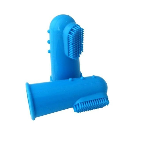 Cepillo de Dientes para Mascotas de Dedo Súper Suave